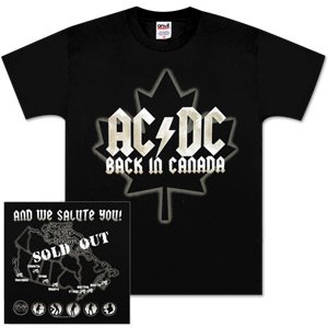 ACDC Back in Canada Shirt