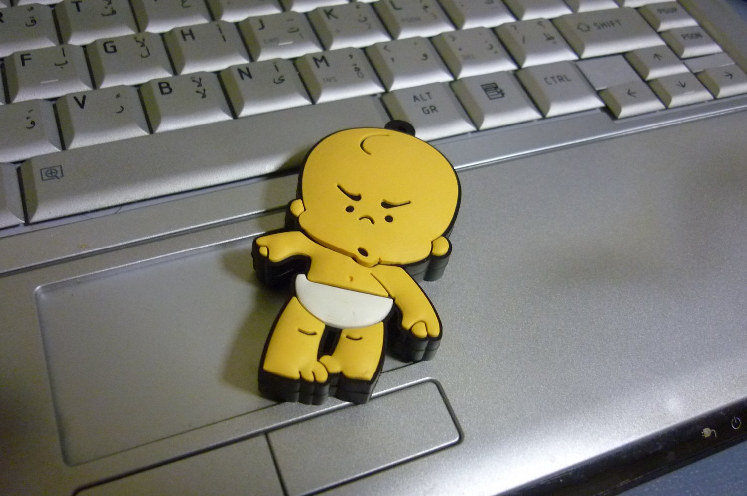4GB CUTE ANGRY BABY Flash Memory Stick Thumb Drive