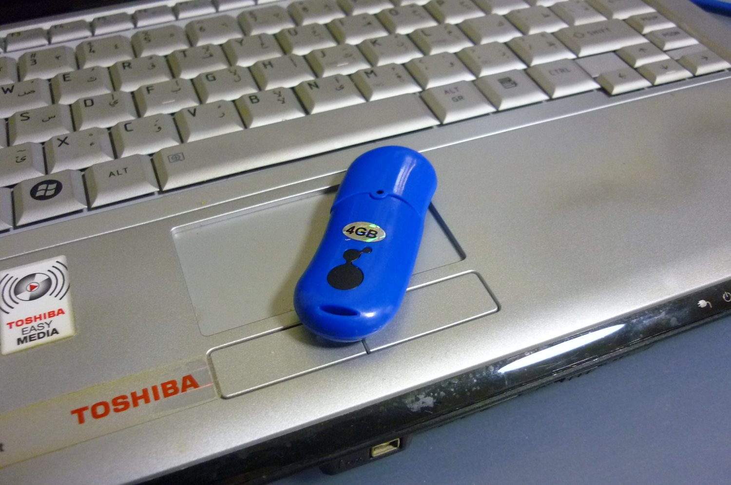 4GB CUTE BLUE BEANIE Flash Memory Stick Thumb Drive