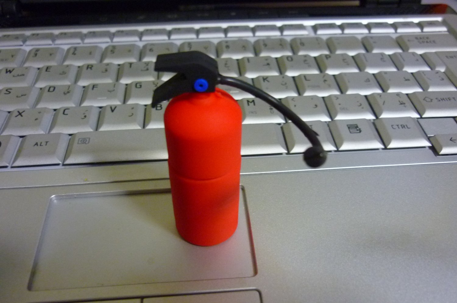 4GB CUTE RED EXTINGUISHER Flash Memory Stick Thumb Drive