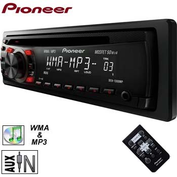 PIONEER AM/FM/MP3 CD RECEIVER