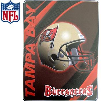 NFL DOUBLE SIDED PLUSH BUCCANEER BLANKET