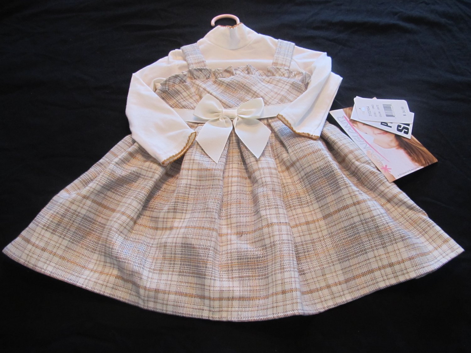 18 Months Girls Dress w/ Onesie