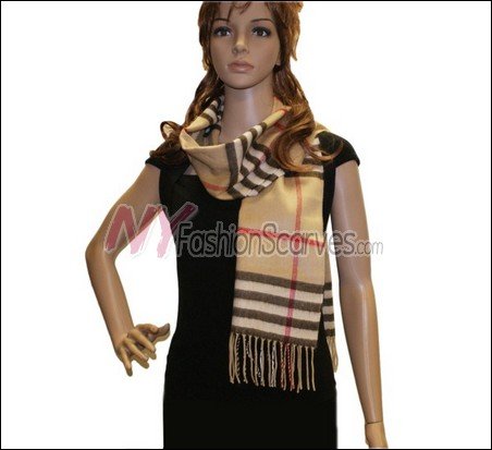 Classic Cashmere Feel Scarf <br>NY66-02