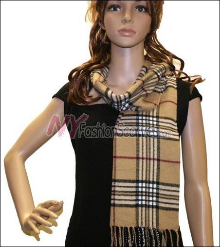 Classic Cashmere Feel Scarf <br>NY67-02