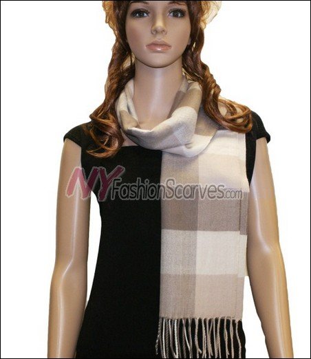 Square Cashmere Feel Scarf <br>NY2-08