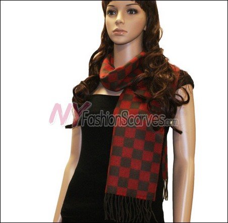 Square Cashmere Feel Scarf <br>NY7-06