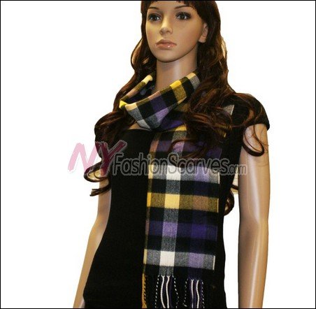 Square Cashmere Feel Scarf <br>NY7-10