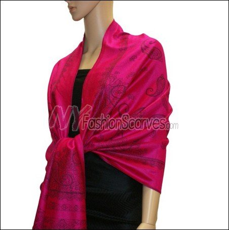 Paisley Pattern Scarf <br>Fusha