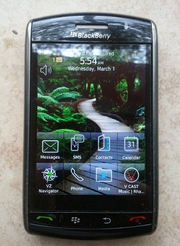 Blackberry STORM 9530 UNLOCKED GSM PHONE AT&T T-MOBILE