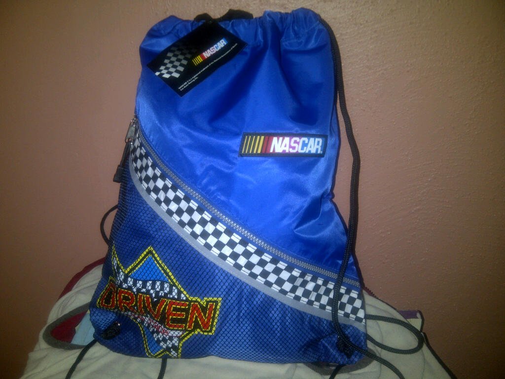 NASCAR Drawstring Bag FREE SHIPPING