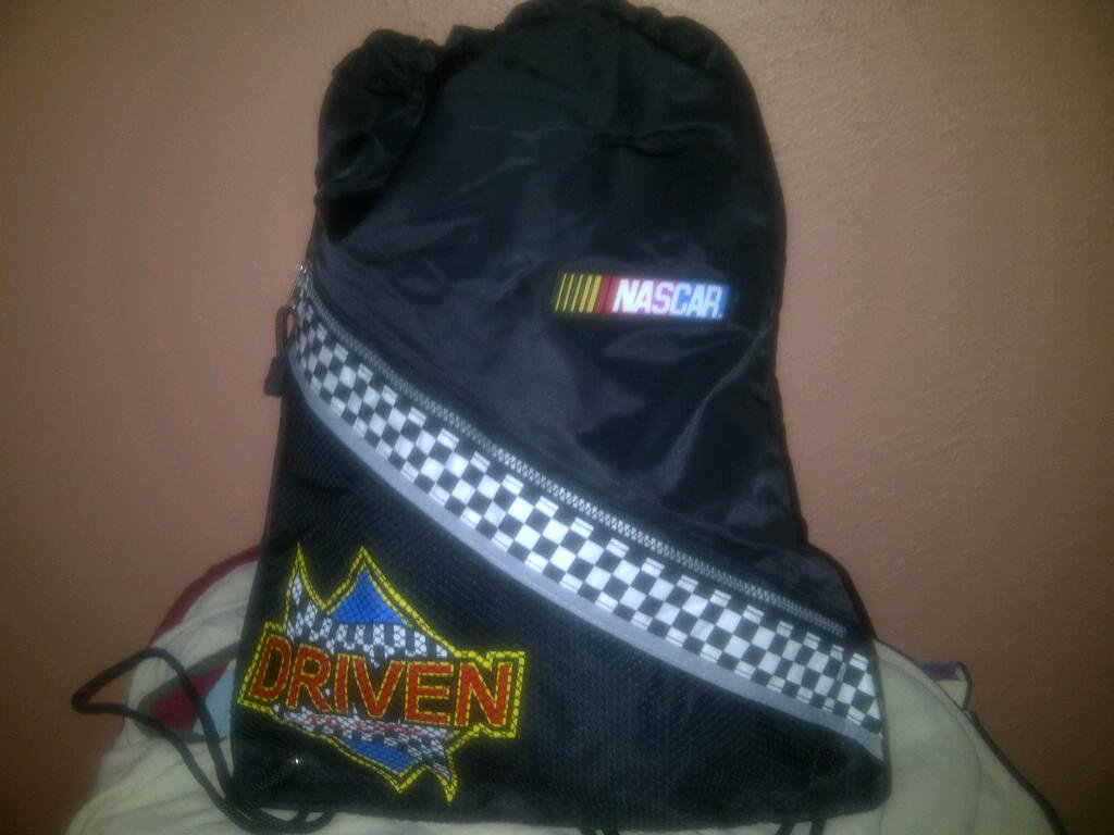NASCAR Drawstring Bag FREE SHIPPING