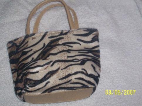 Handbag - Animal Print
