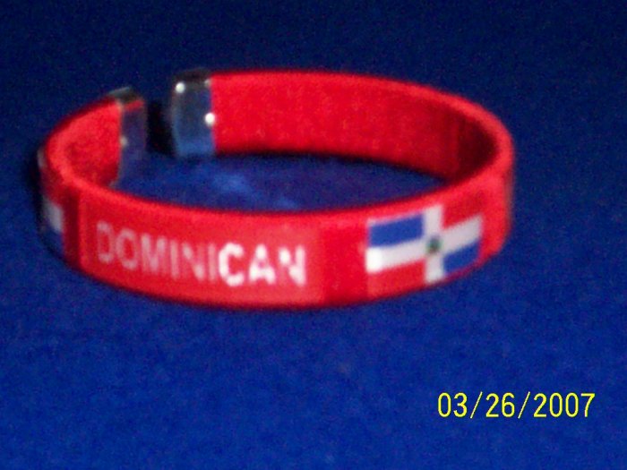 Dominican Flag Bangle