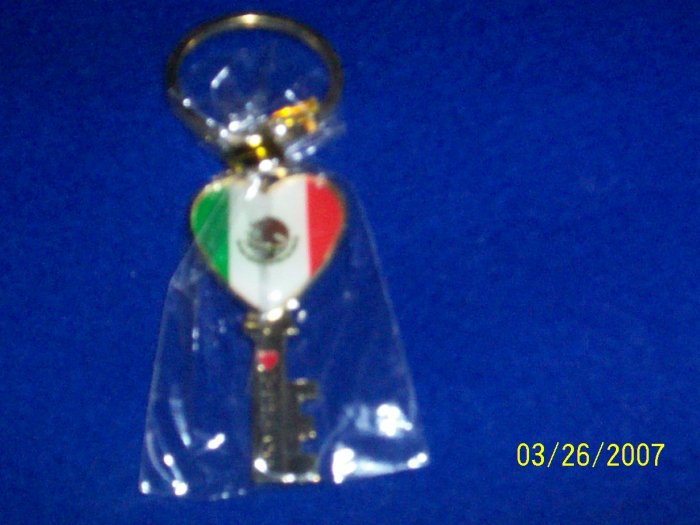 MEXICO Flag - Key Chain - Key