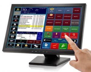 17" Touch Screen LCD VGA Monitor POS