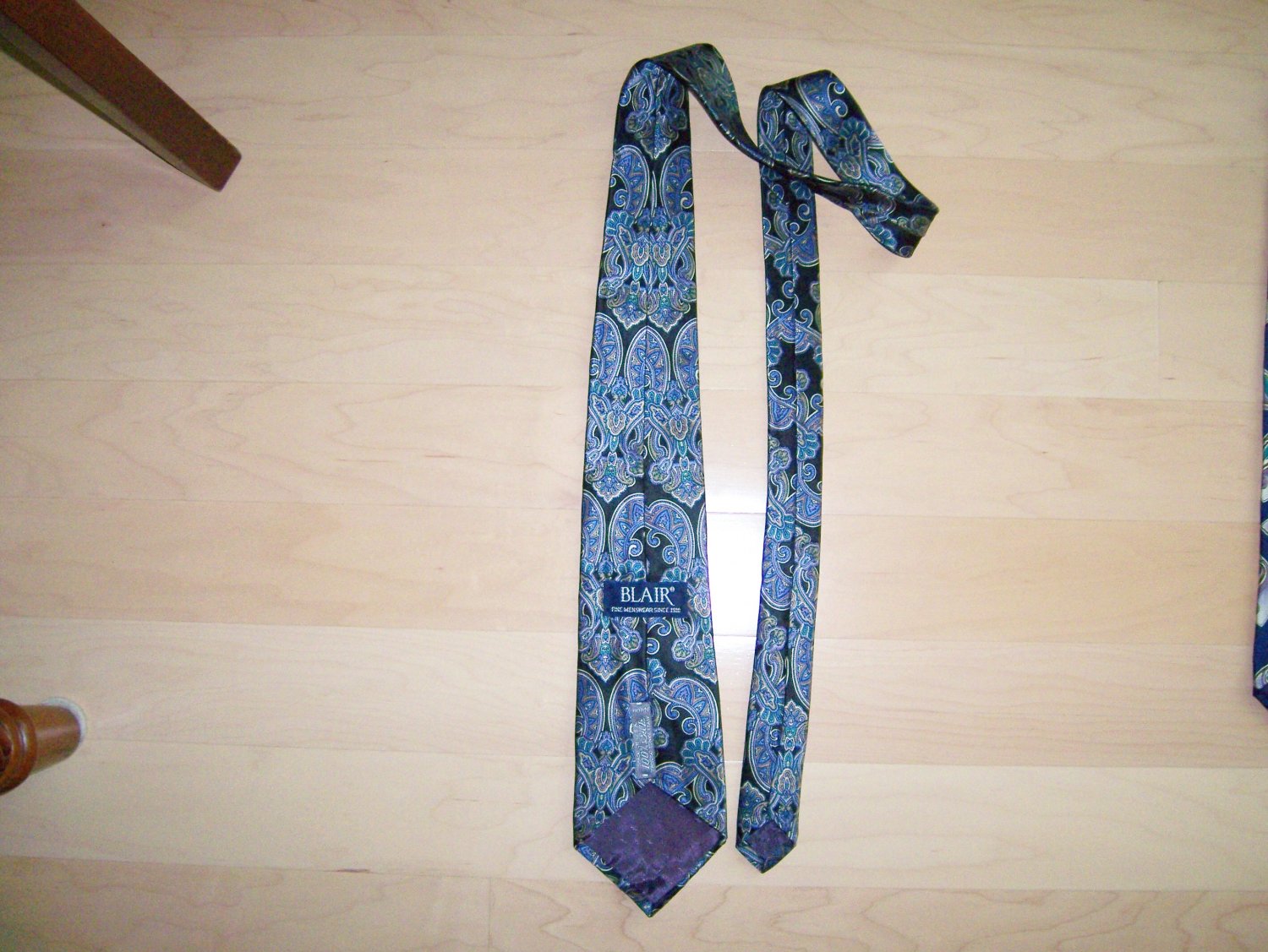 Men's Tie Navy/Purple