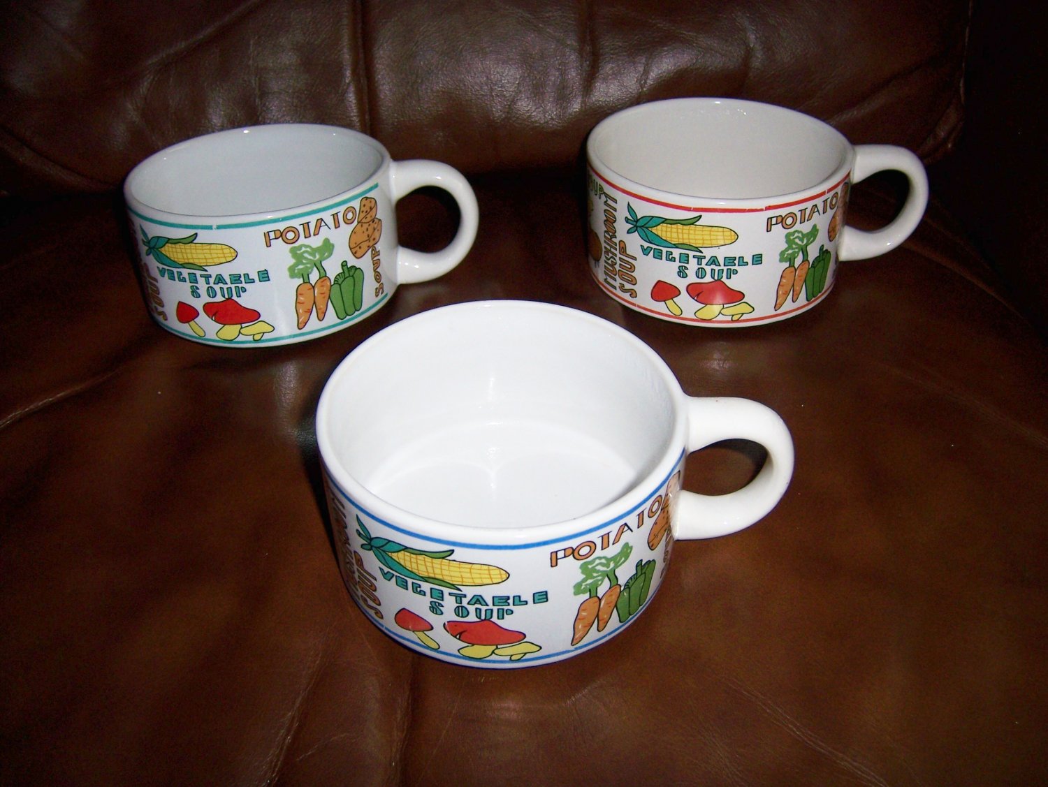 Soup N Crackers Set Of Three Bowls