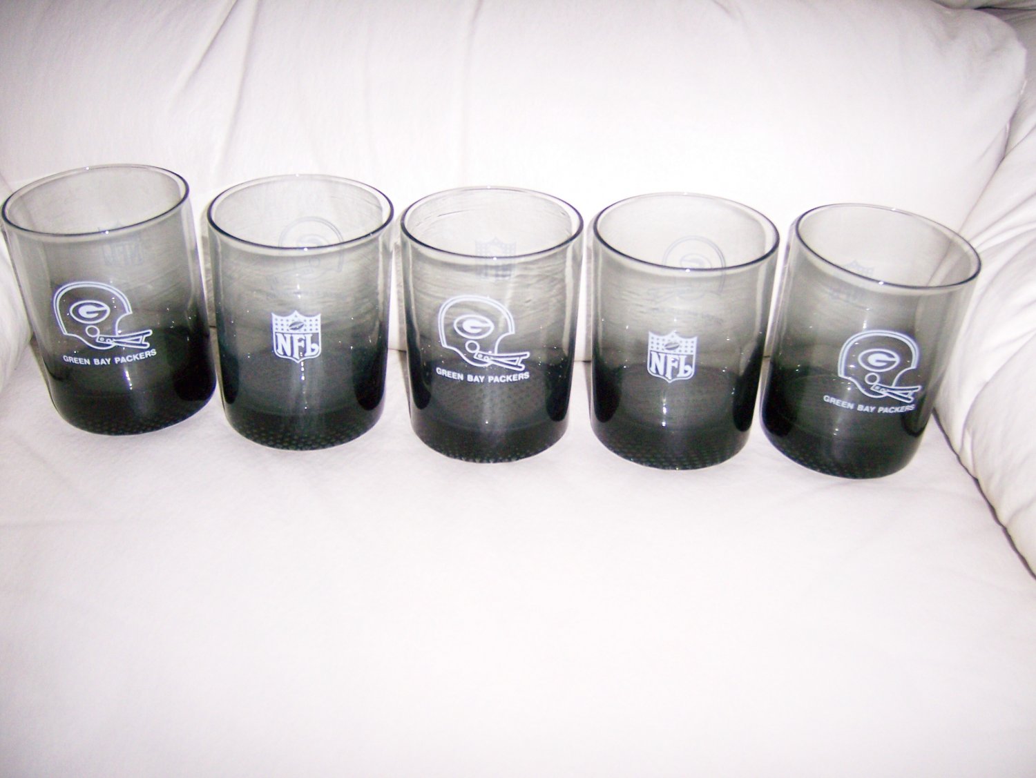Packer 12 oz Glasses set of Five