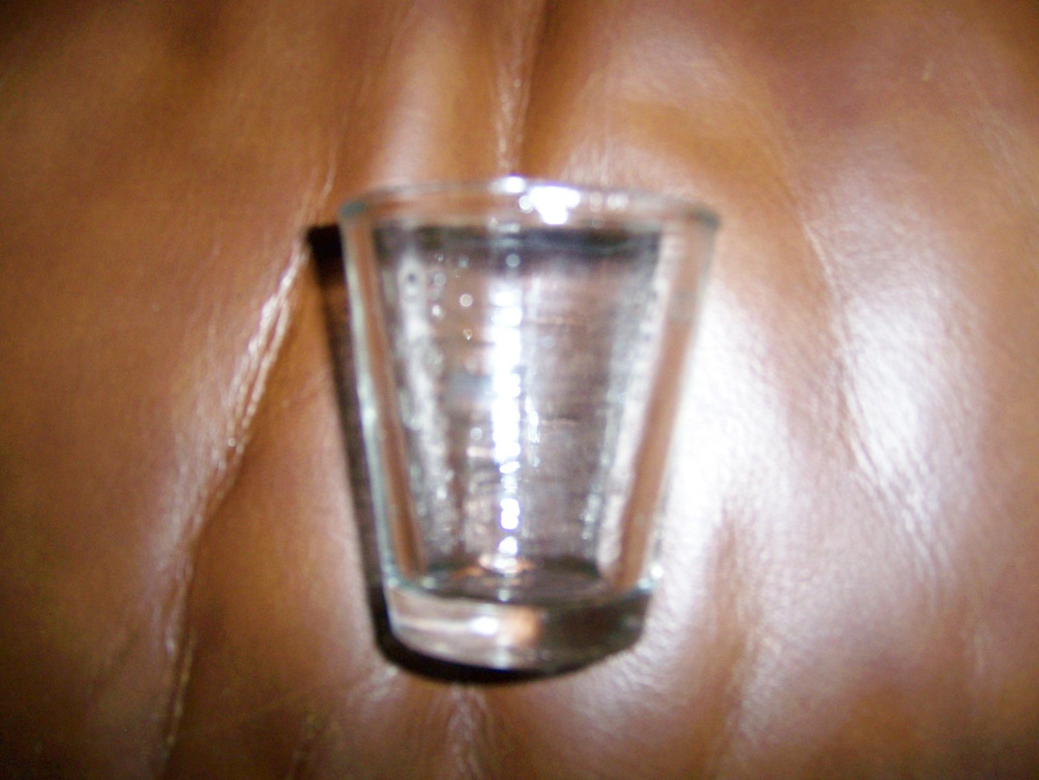 Shot Glass w Markings to 1 Oz.