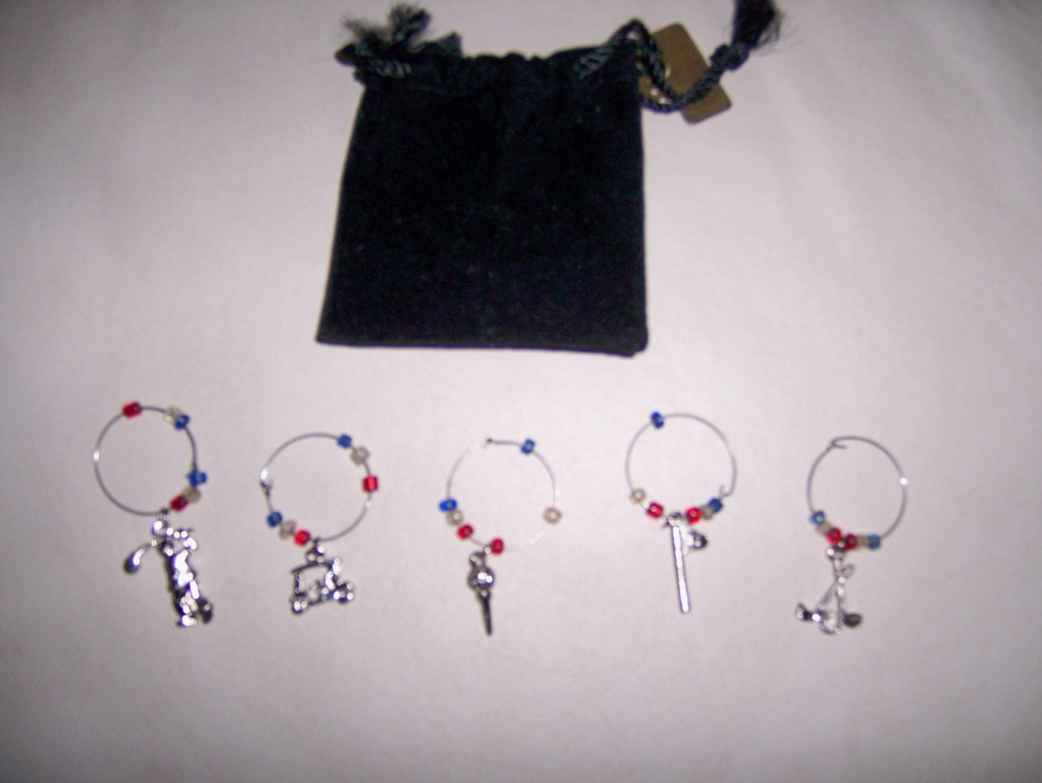 Set Of Five Drink Markers