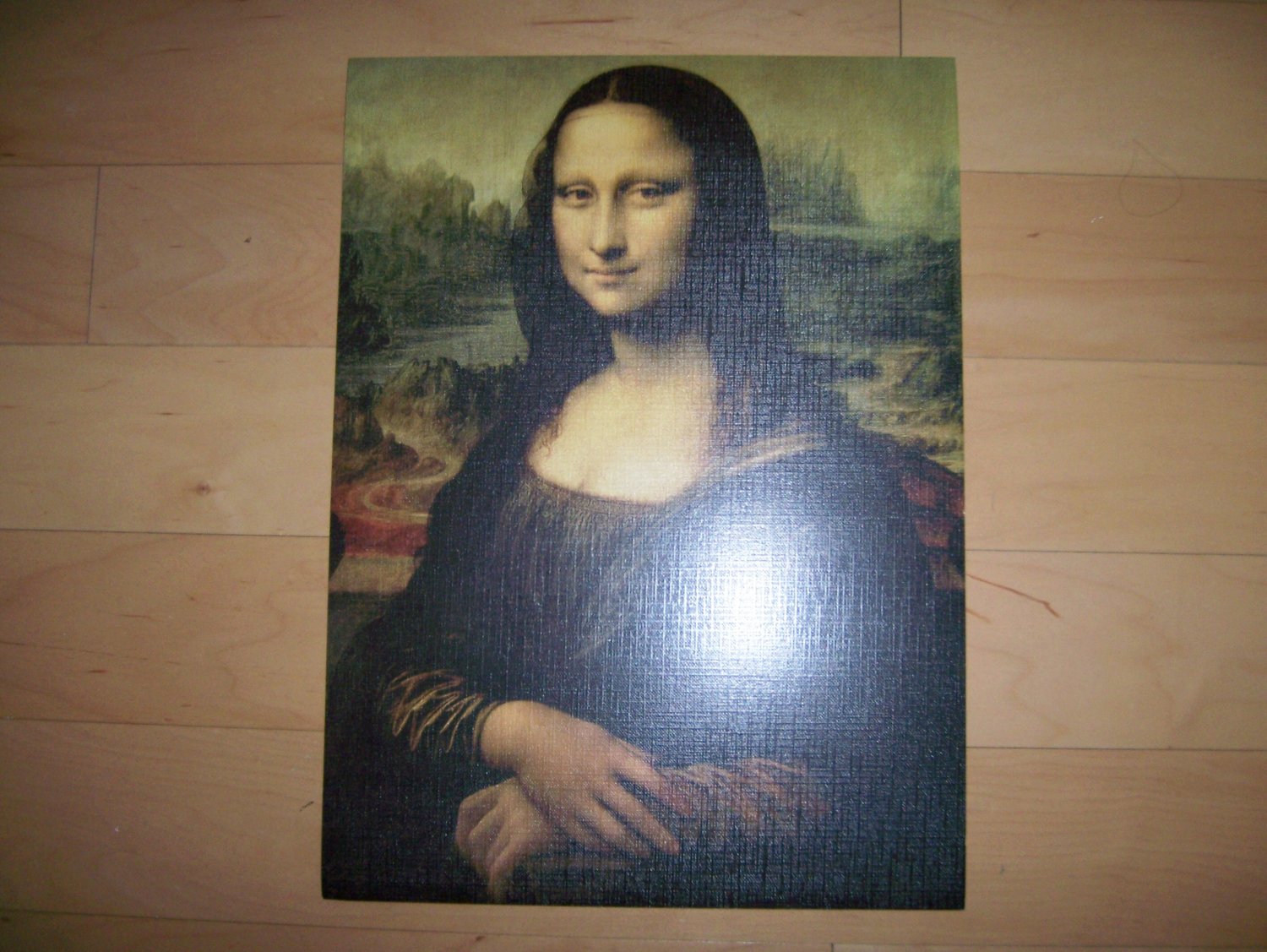 "Mona Lisa" Reproduced Picture