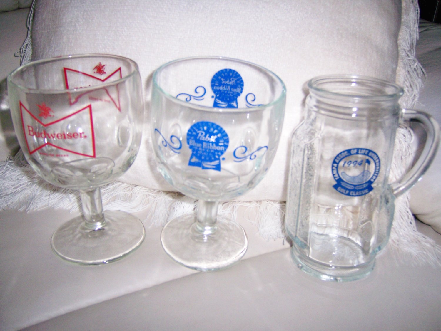 Two Goblets One Stein Beverage Servers BNK134