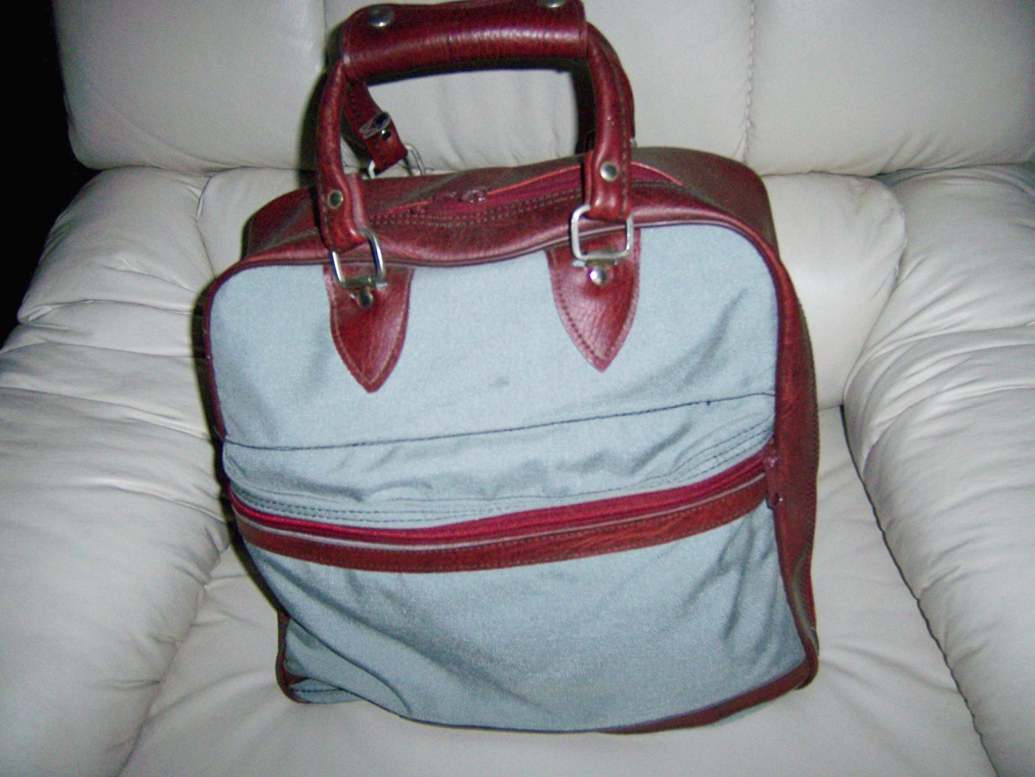 Bowling Bag Red/Gray Very Roomy BNK172