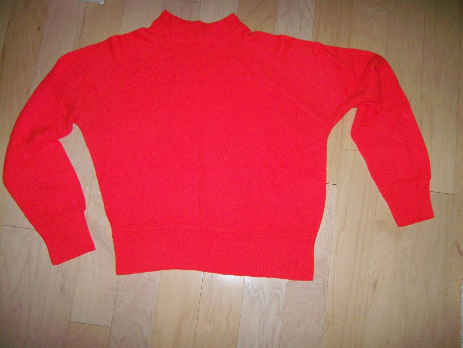 Red Sweater Long Sleeves Size 34 BNK207