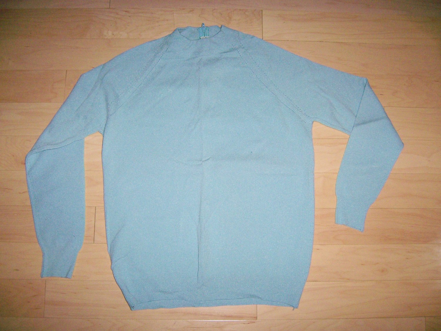 Sweater Light Blue Long Sleeves Size 34 BNK212