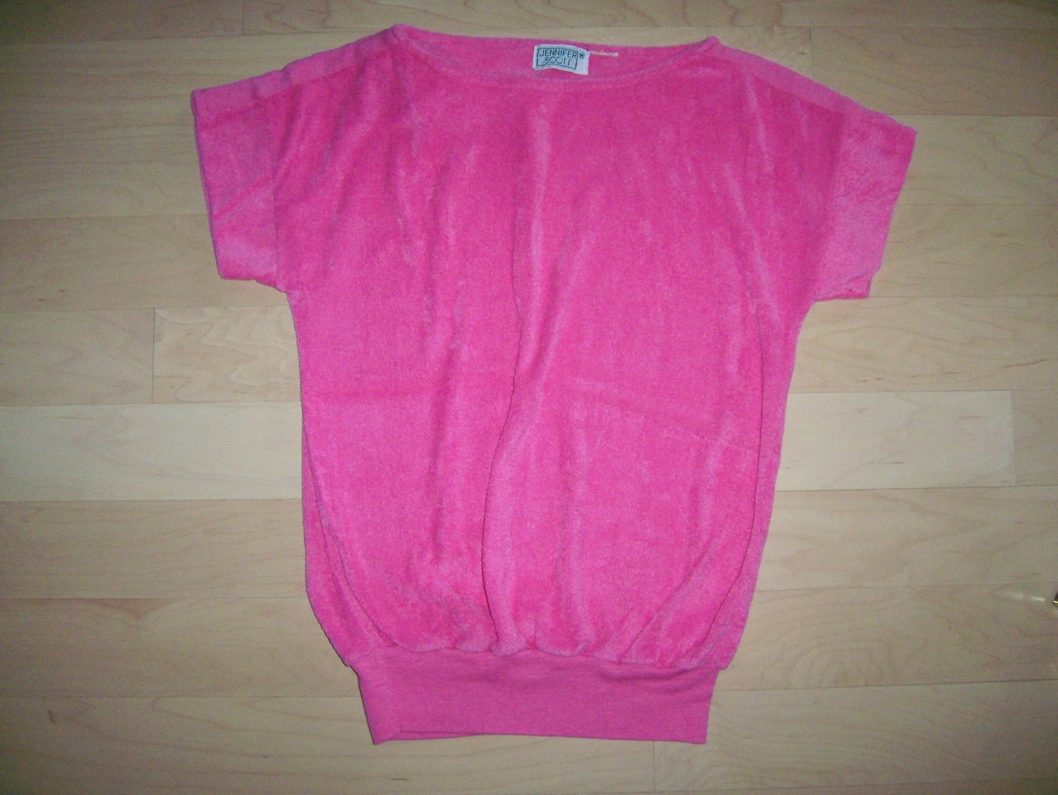 Light Fushia Cap Sleeve Top Size 36