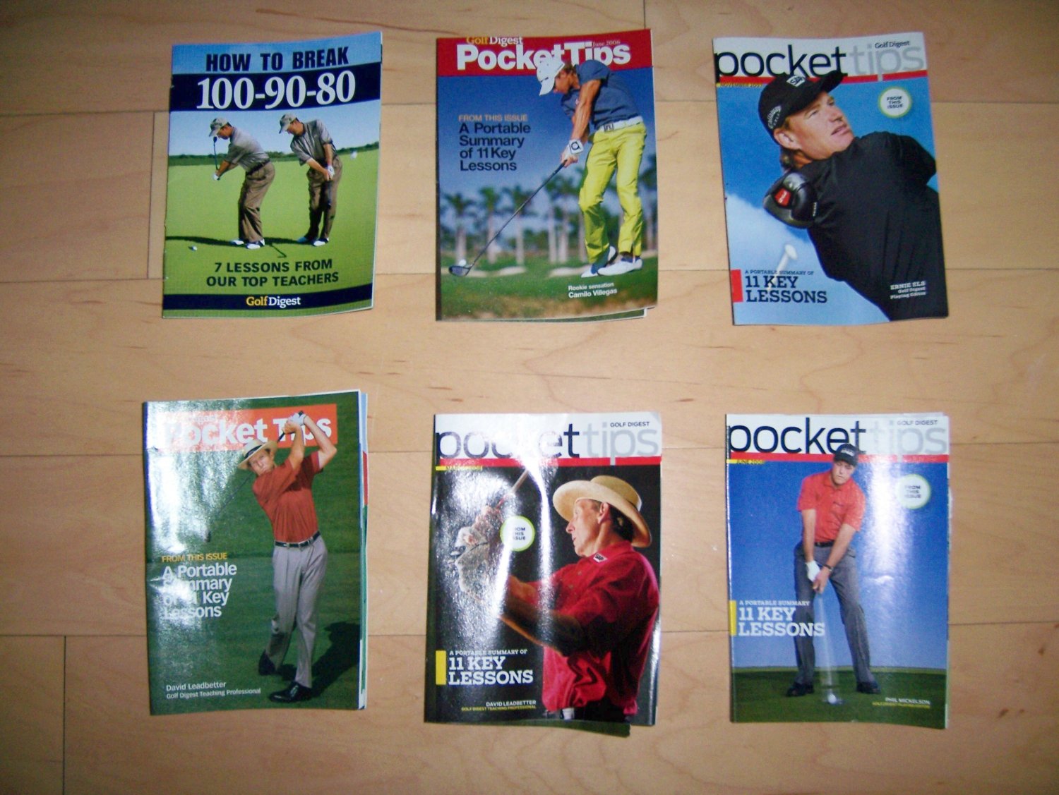 6 Pocket Sized Golf Booklets To Aid Your Game BNK232