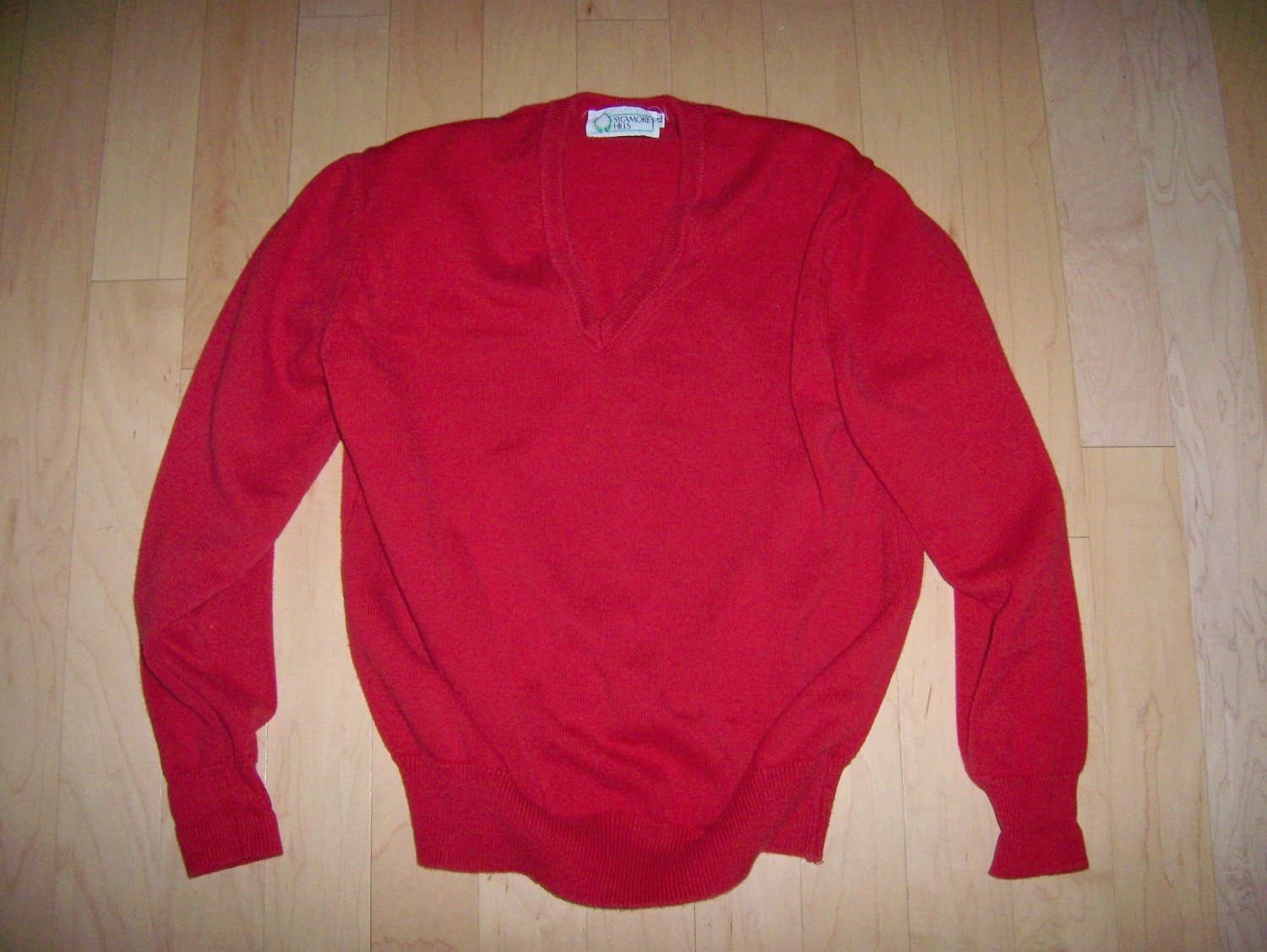Sweater Red Long SleevesbySycamore Hills XL BNK244