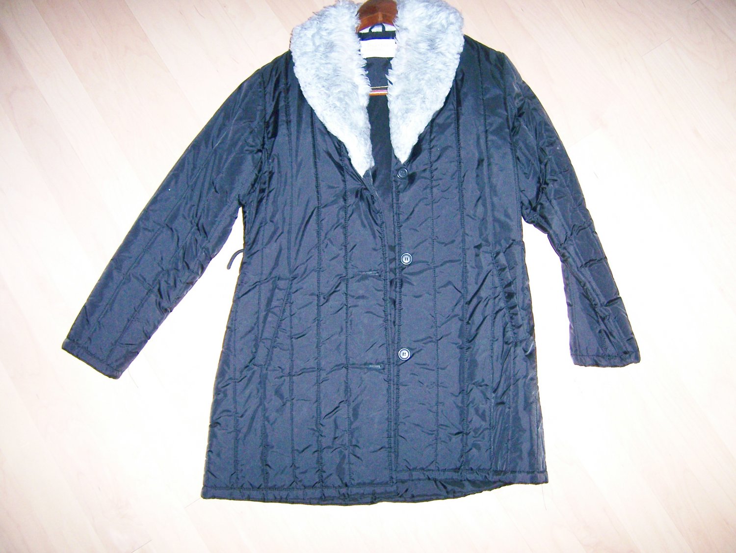 Nylon/Polyester Fur Like Collar Joacket BNK258