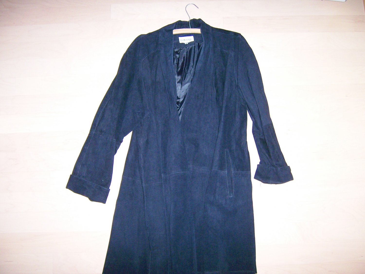 Suede Like Coat Size 12 BNK259