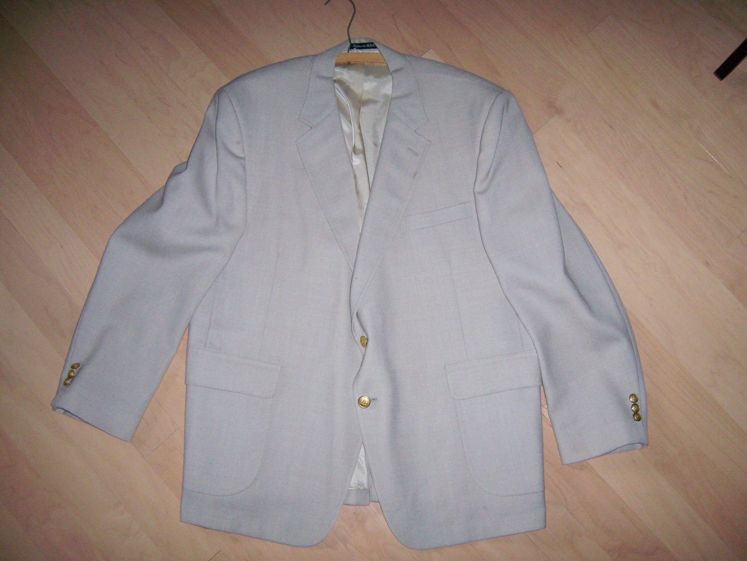 Men's Light Tan Suit 44 Long BNK261