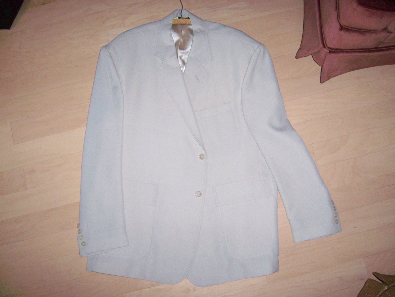 Sports Coat/Blazer Light Tan Size 44 Long BNK264