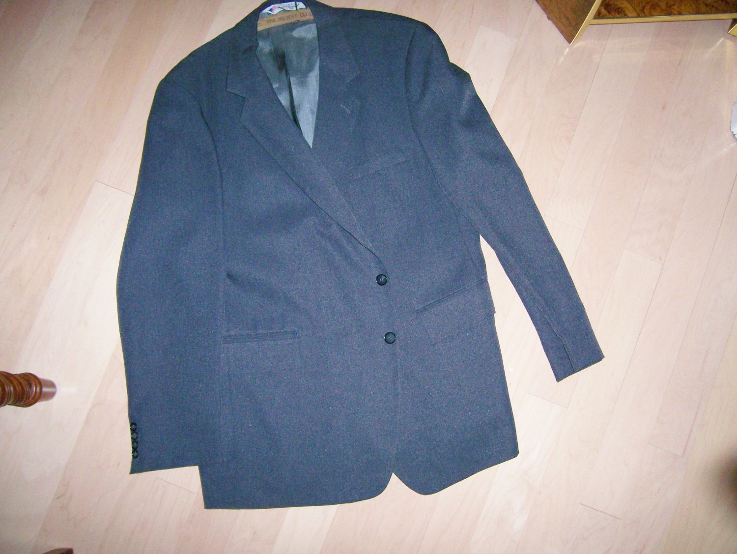 Sports Coat/Blazer Gray Size 44 Long BNK268