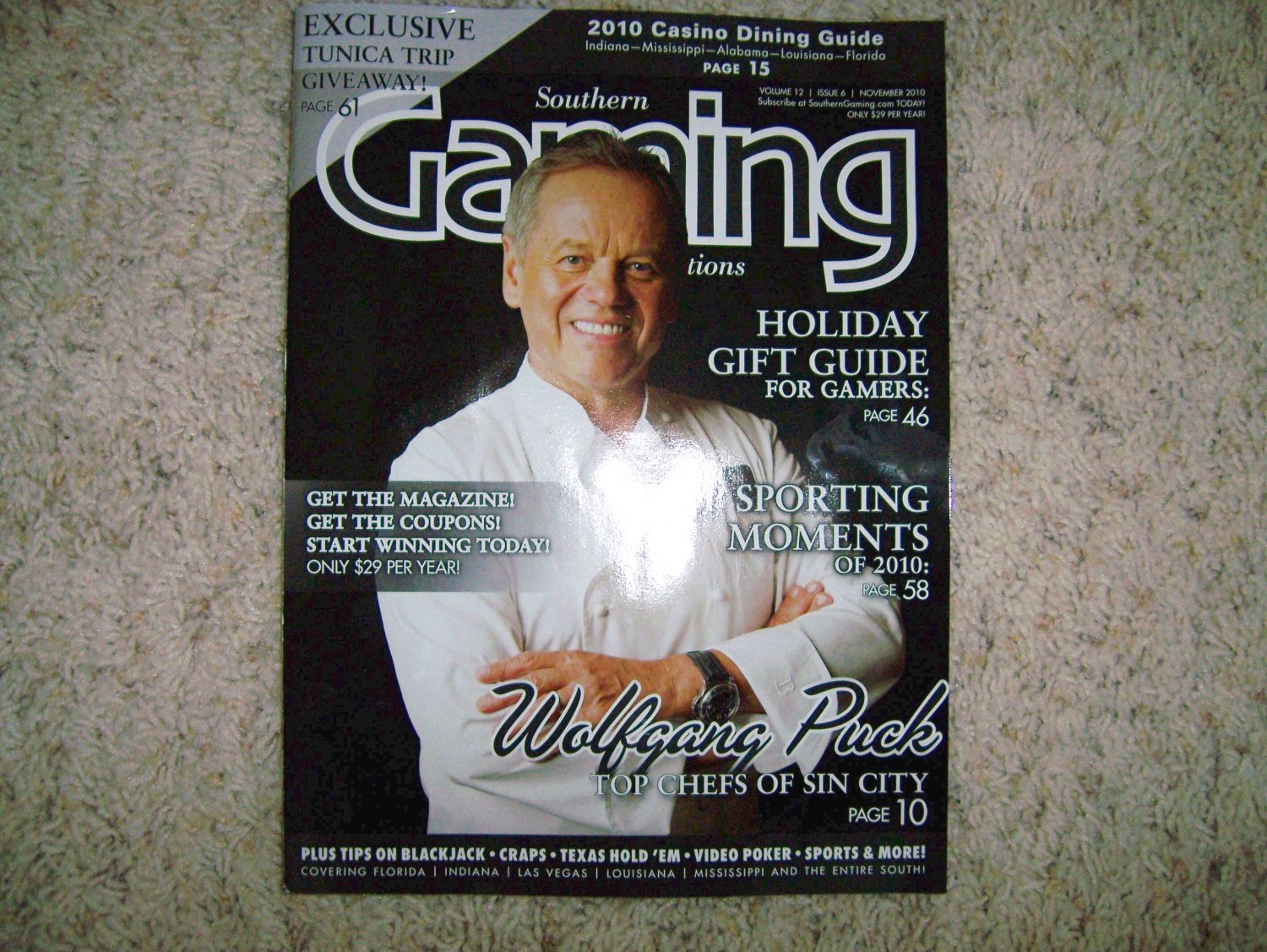 Southern Gaming Magazine Nov 2010 BNK293
