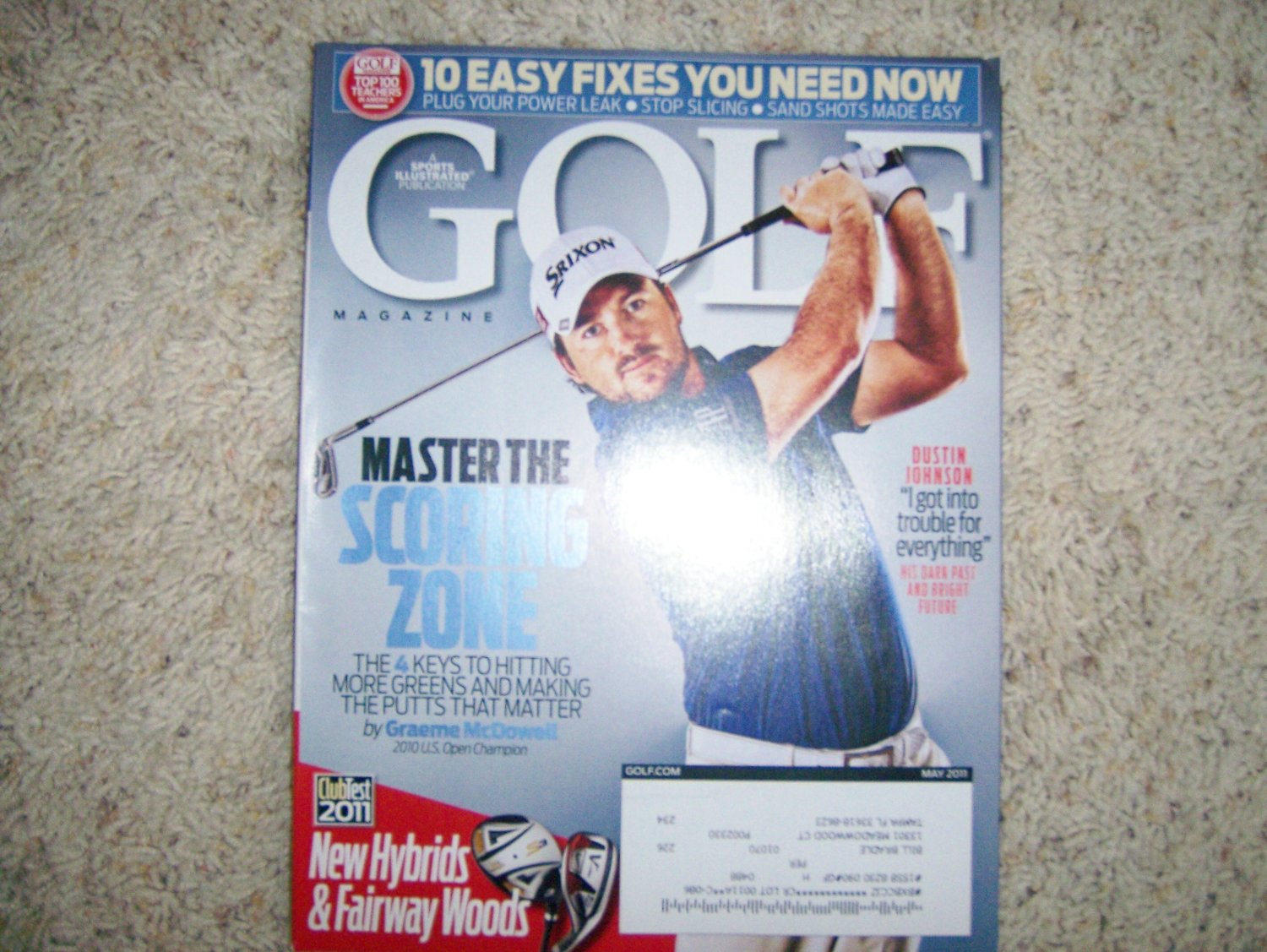 Golf Magazine May 2011 BNK587