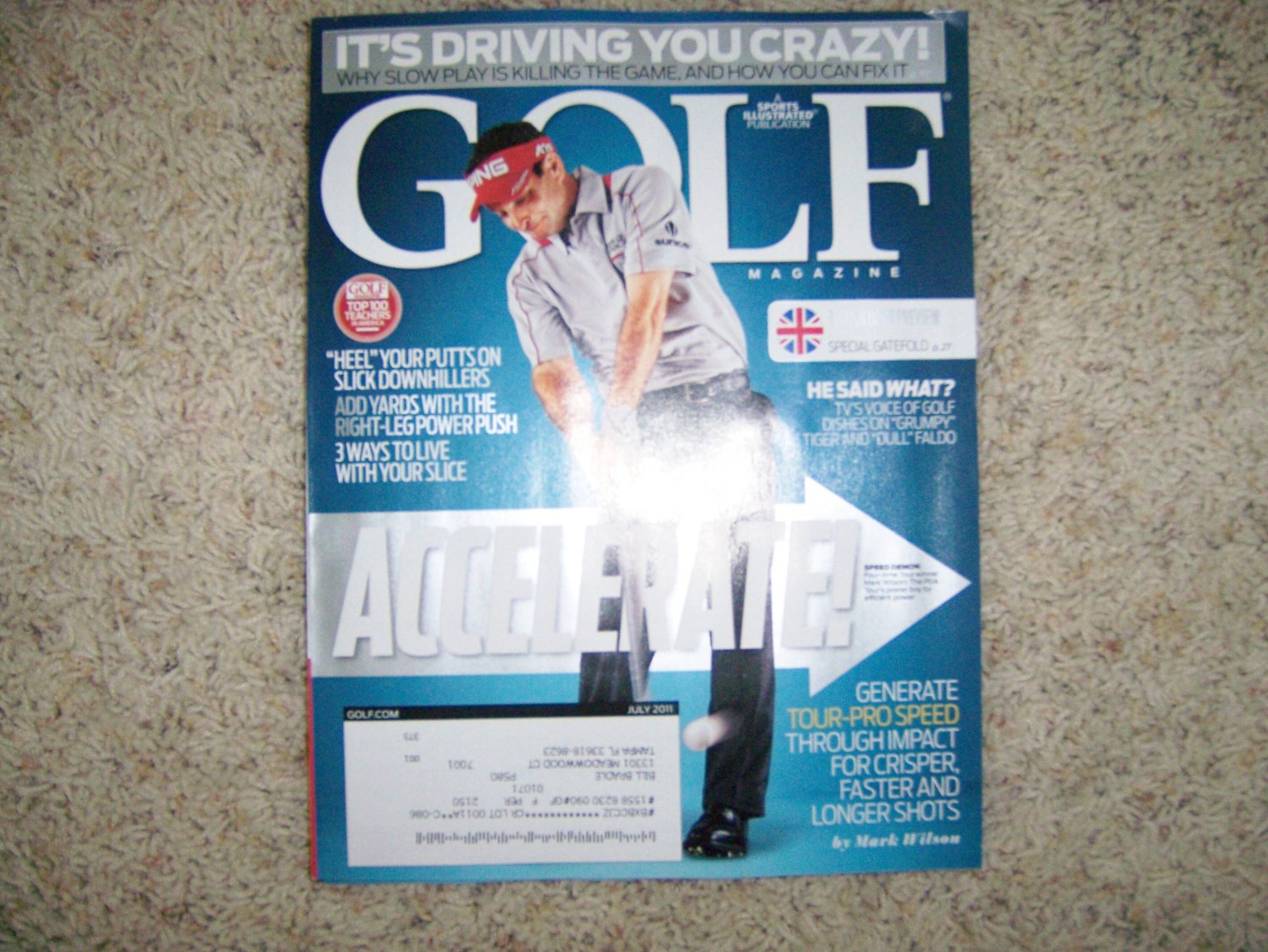 Golf Magazine July 2011 BNK590