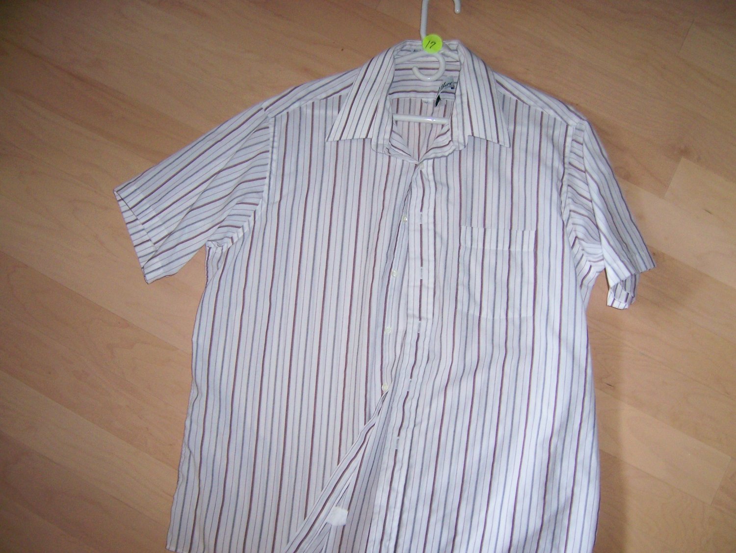 Men's Short Sleeve Striped Shirt BNK598