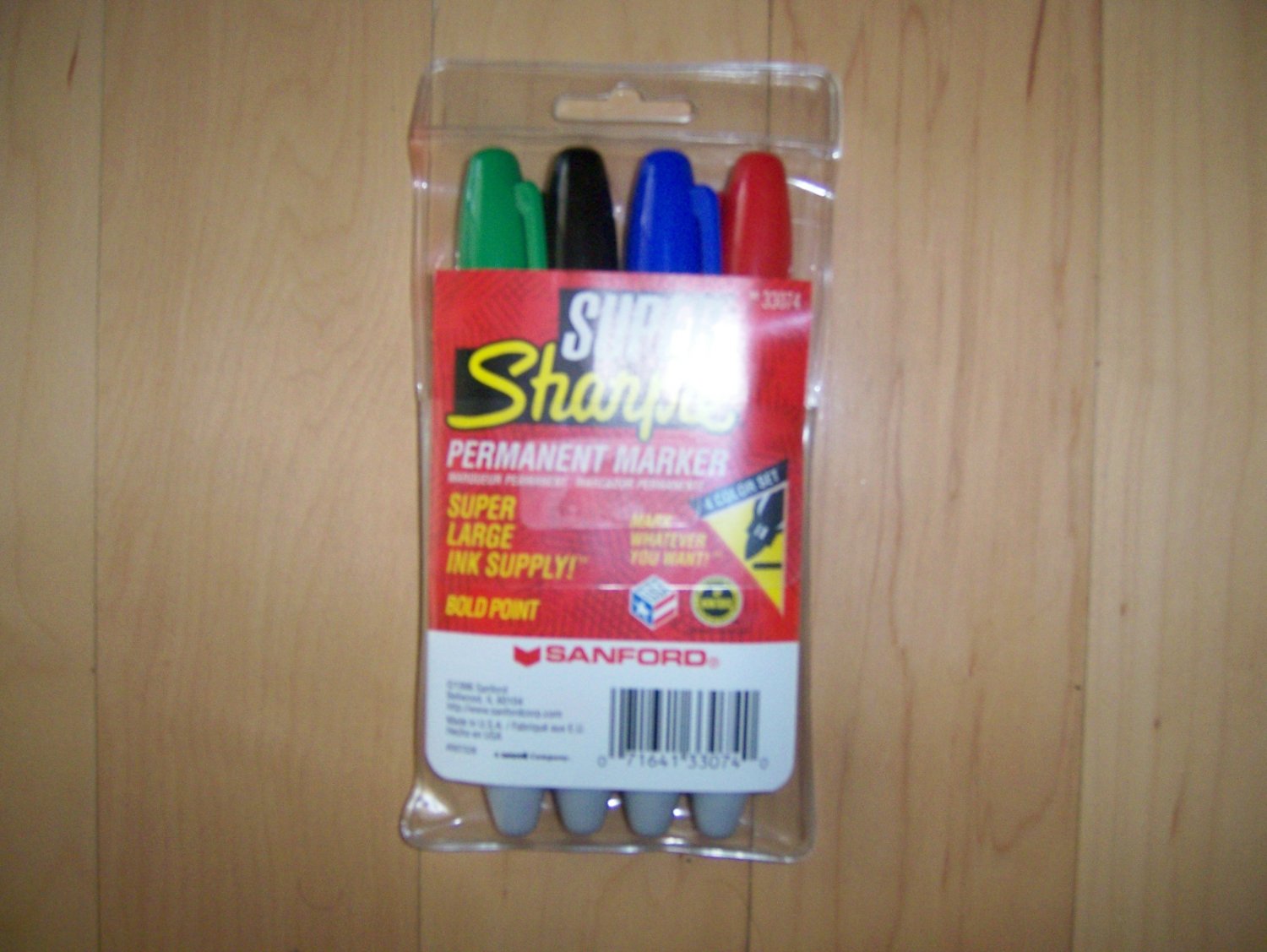 Sharpie Markers Set Of Four BNK612