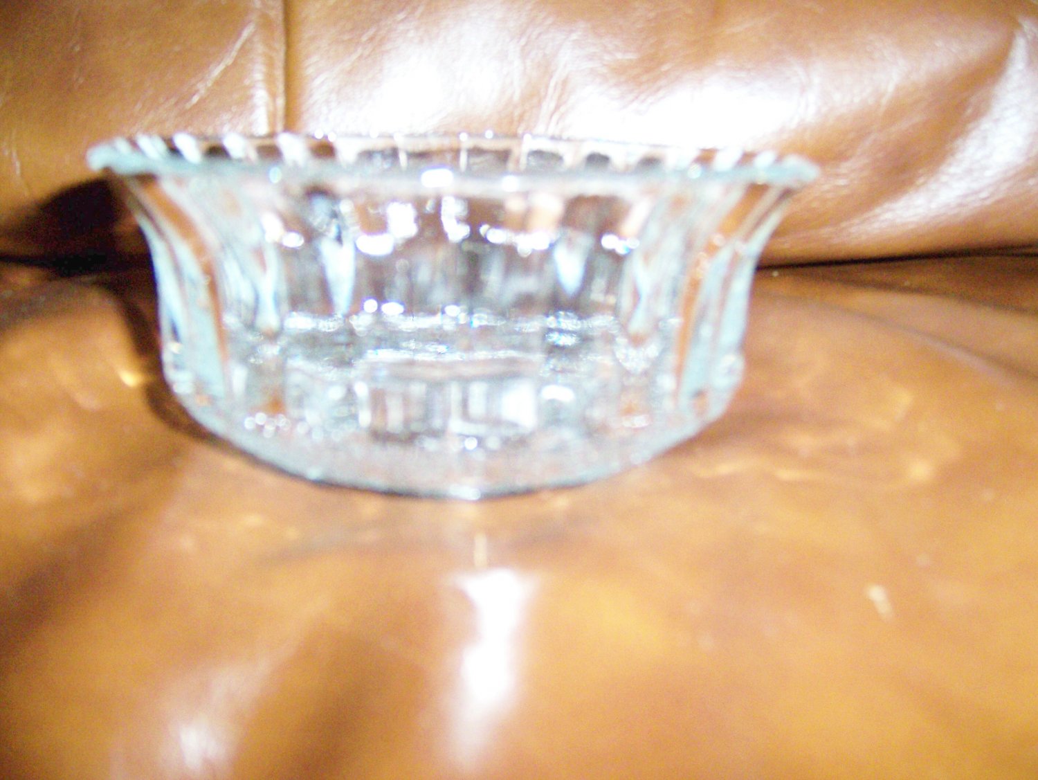Decorated Glass Serving Bowl BNK670
