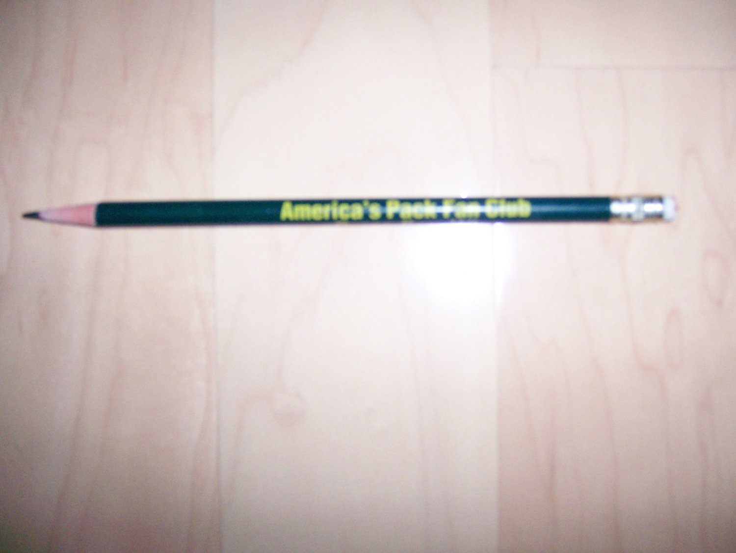 Packers #2 Pencil 7" w Eraser & Logo BNK681