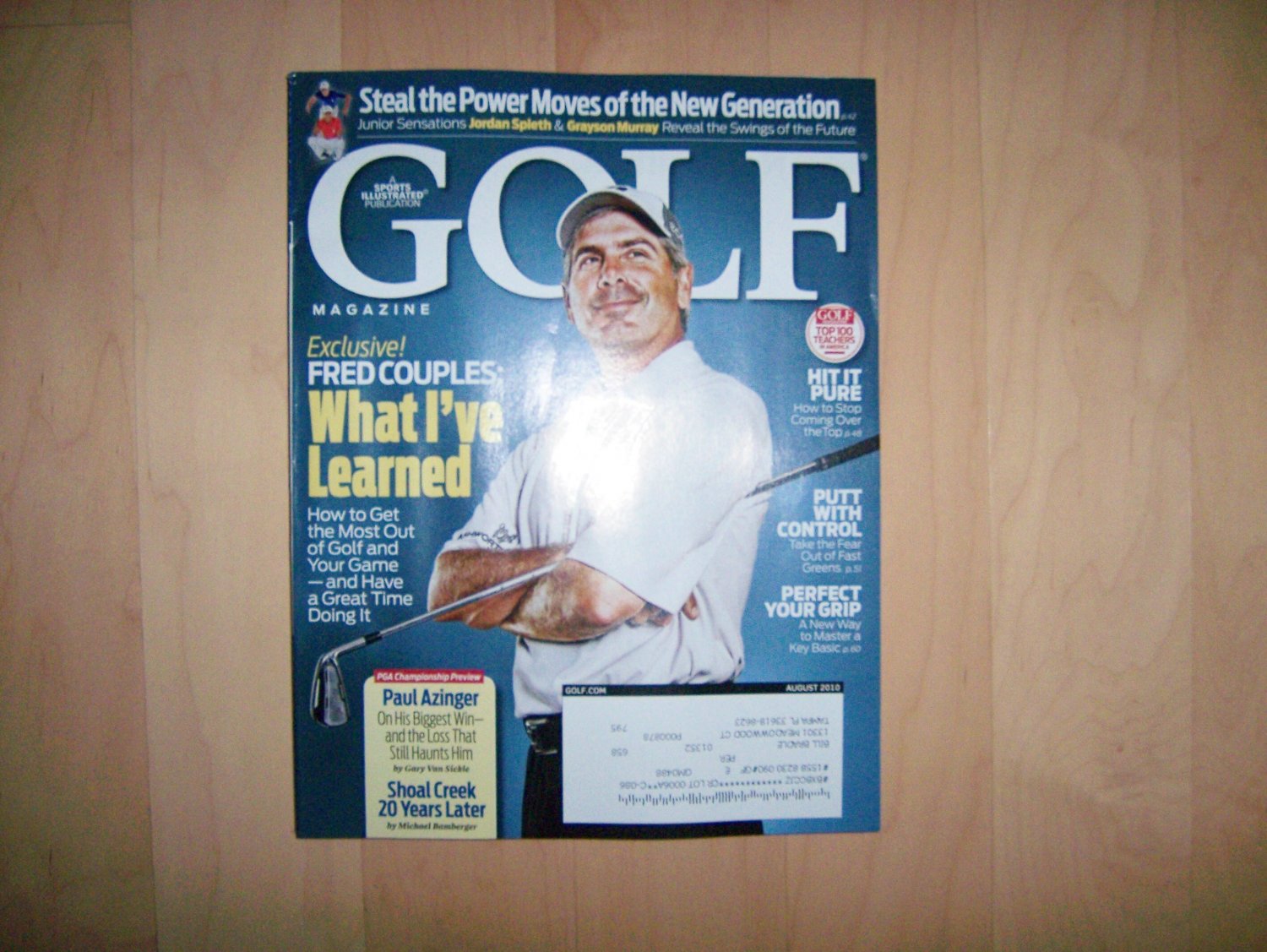 Golf Magazine August 2010 BNK685