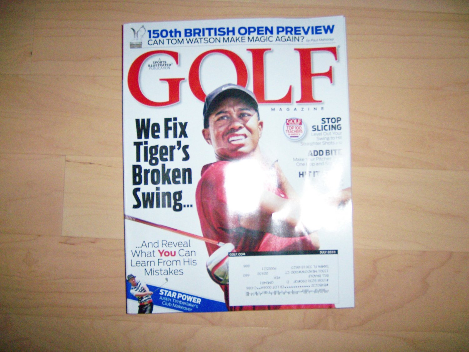 Golf Magazine July 2010 BNK686