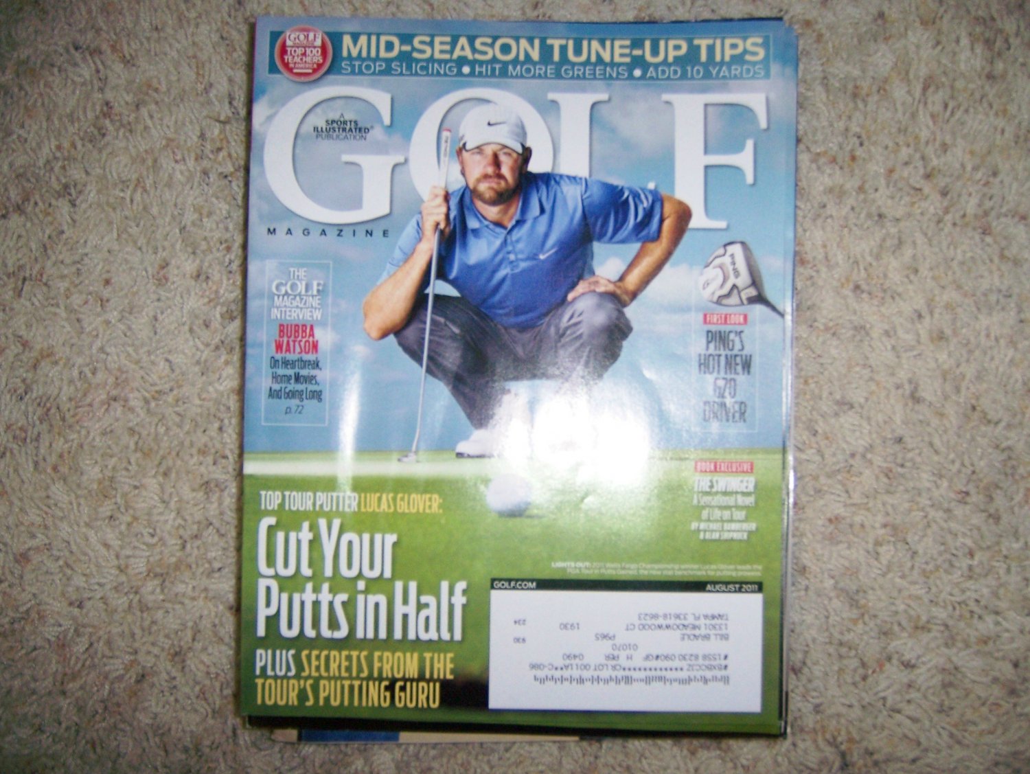 Golf Magazine August 2011 BNK708