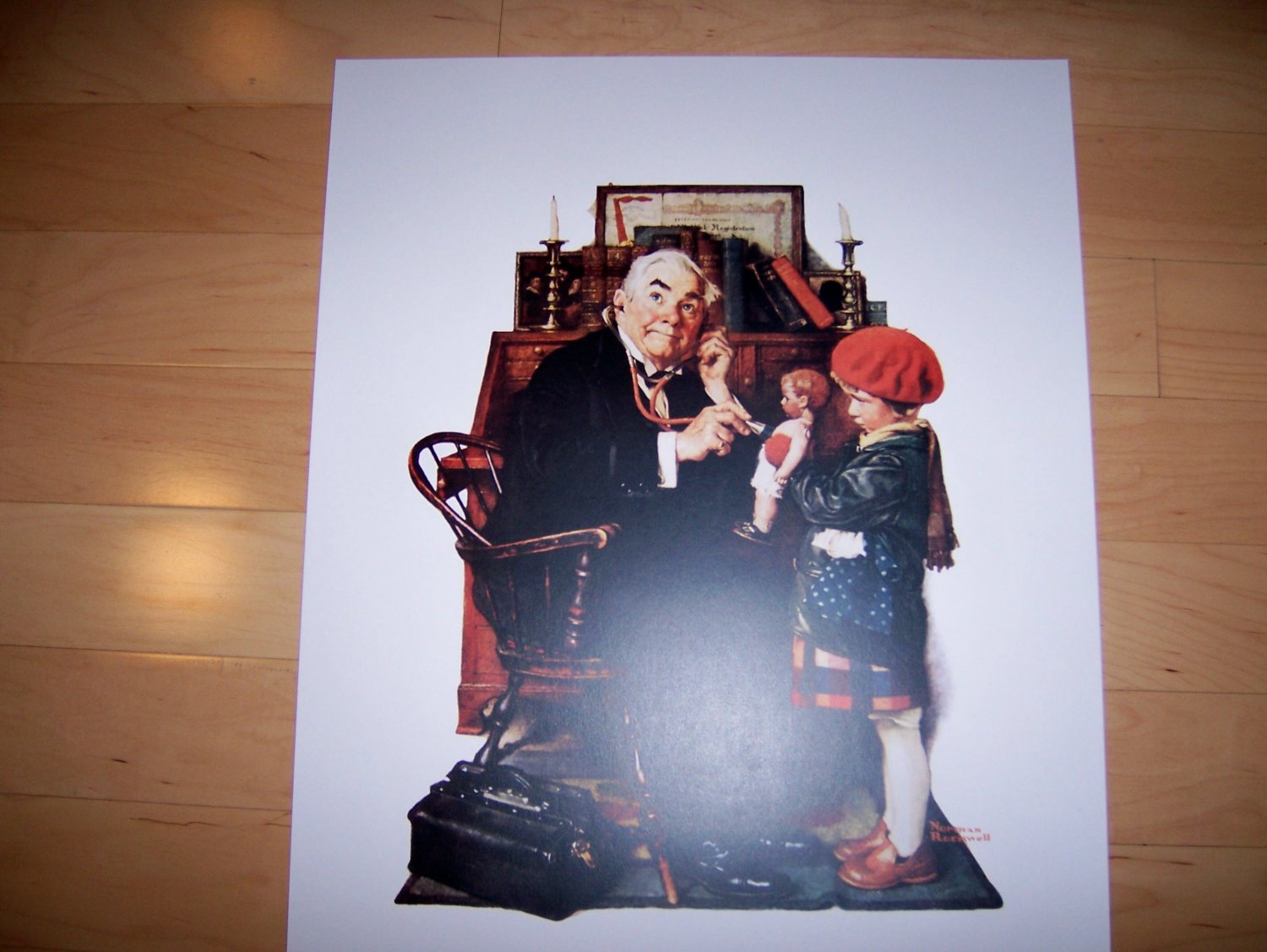 Norman Rockwell "Dr Visit" BNK725