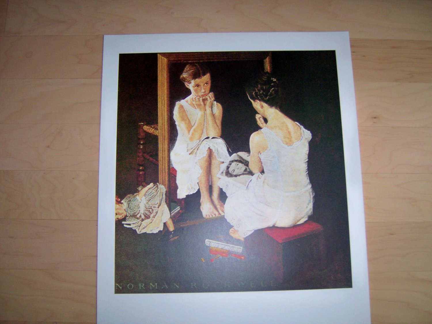 Norman Rockwell's Girl At Mirror BNK731